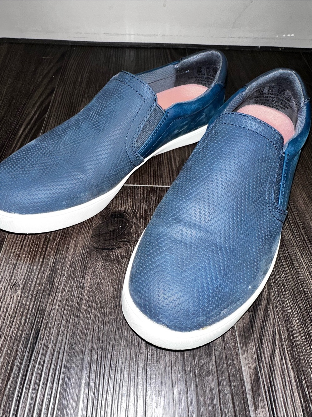 Dr. Scholl's Navy Blue Slip-On Sneakers